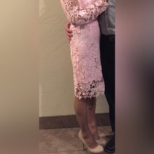 Off the shoulder detailed dress